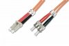 Digitus Patch cord światłowodowy FO MM 50/125 OM2 LC-ST 1m
